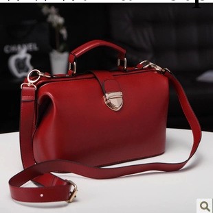 新款潮女手提斜挎包 爆款韓版復古醫生包  歐美時尚女包 廠傢直銷工廠,批發,進口,代購