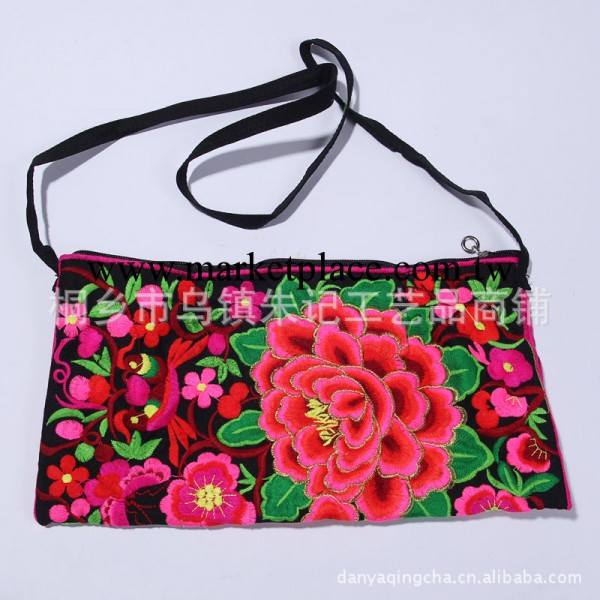 尼泊爾女式挎包/民族風繡花包 泰國雙面繡花手拿包/斜挎包/單肩包工廠,批發,進口,代購