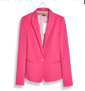 F.M.P1-055 歐美外貿糖果色女士西服裝小西裝修身西服 西服批發工廠,批發,進口,代購