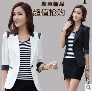 2013新款韓版修身小西裝 女秋季超薄氣質優雅休閒西服 廠傢直銷工廠,批發,進口,代購