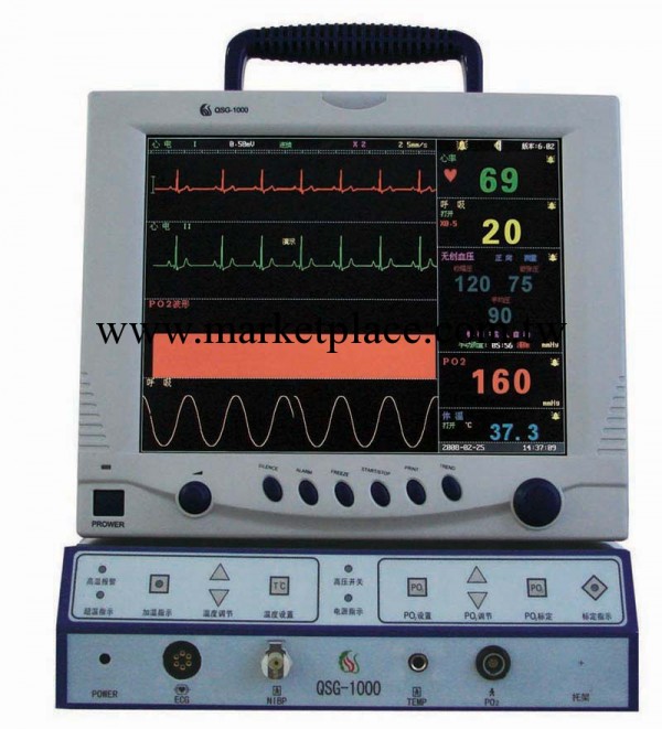 QSG-1000A無創經皮氧檢測監護機工廠,批發,進口,代購