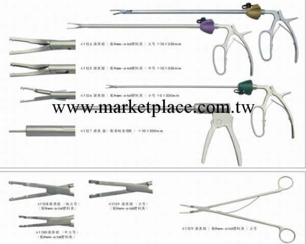 【廠傢直銷】胸腹腔鏡手術—施夾器工廠,批發,進口,代購