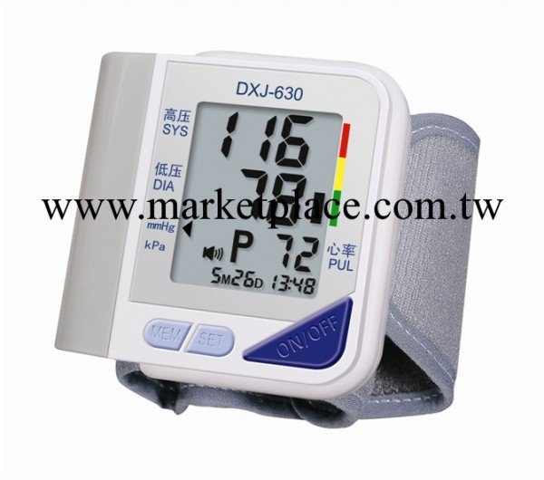 可以智能測試的電子血壓計DXJ-630工廠,批發,進口,代購