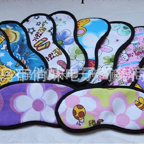 【俏妹】廠傢直銷 韓版時尚卡通眼罩 睡眠眼罩 遮光眼罩 帆佈系列工廠,批發,進口,代購