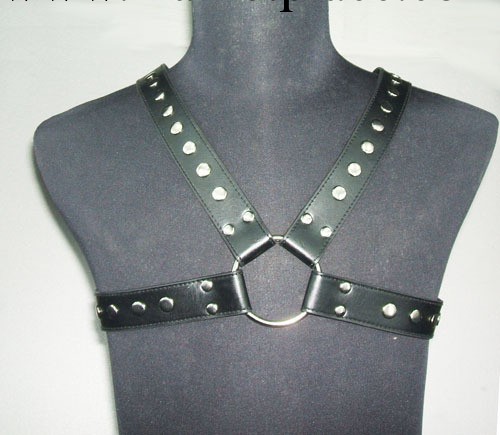 情趣用品 男用十字軍帶 皮革十字威武捆綁衣男人雄風純爺們工廠,批發,進口,代購