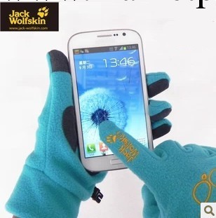 秋冬新款狼爪jack wolfskin情侶手套 可觸摸屏保暖加厚手套工廠,批發,進口,代購