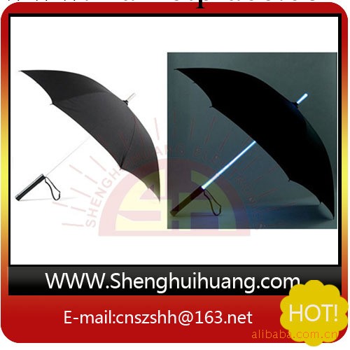 LED直棒發光雨傘  禮品雨傘 時尚創意雨傘 LED傘工廠,批發,進口,代購
