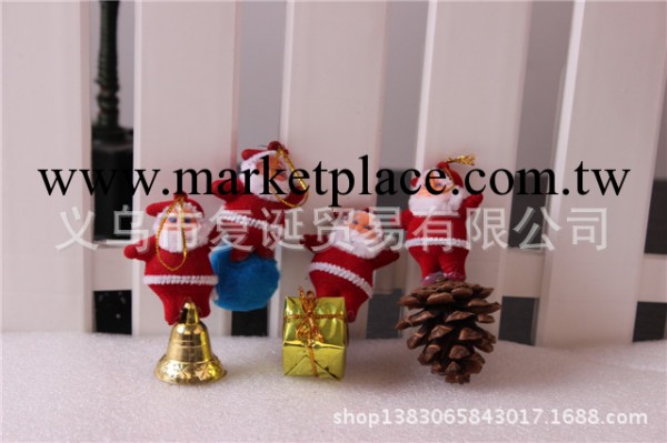 3*8cm站立聖誕老人 聖誕樹掛件 聖誕掛飾聖誕節裝飾品 隨機發送工廠,批發,進口,代購
