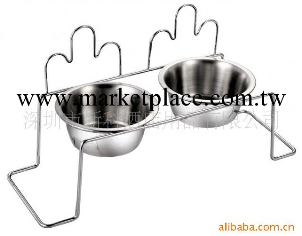 供應寵物架寵物碗架不銹鋼寵物碗寵物用品005C-19工廠,批發,進口,代購