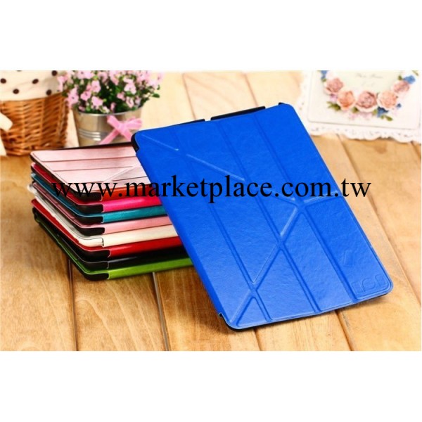 蘋果IPAD air ipad 5 瘋馬紋變形金剛多功能支架休眠保護皮套工廠,批發,進口,代購