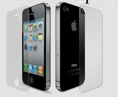 iphone4手機保護膜進口高清防刮前後裸膜7毛全場滿包郵限時訂購中工廠,批發,進口,代購