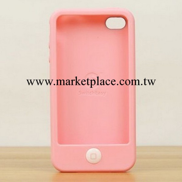 【廠傢直銷】現模生產現貨批發聰明豆矽膠蘋果iPhone手機套工廠,批發,進口,代購