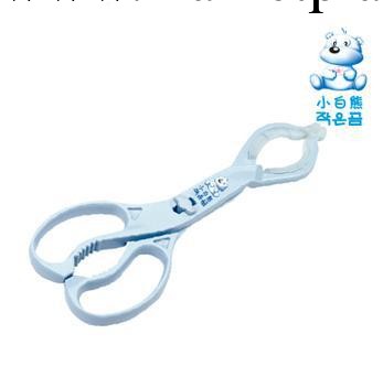 0614 小白熊 嬰兒矽膠防滑奶瓶夾  嬰兒用品代理工廠,批發,進口,代購
