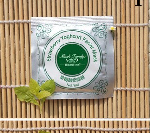 膜法世傢1908草莓酸奶面膜小樣(美白保濕補水抗氧化) 正品 8ml工廠,批發,進口,代購