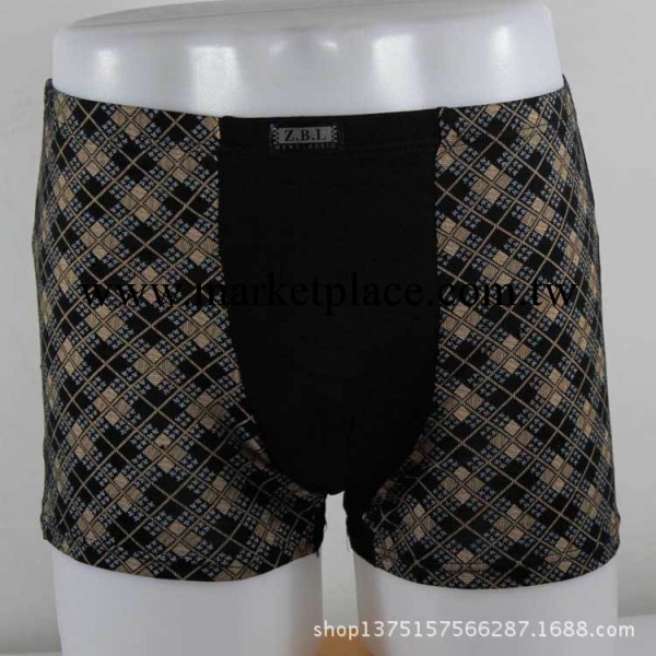 肥佬褲特大碼 外貿男士內褲平角竹纖維內褲YC7930(6xl)   批發工廠,批發,進口,代購