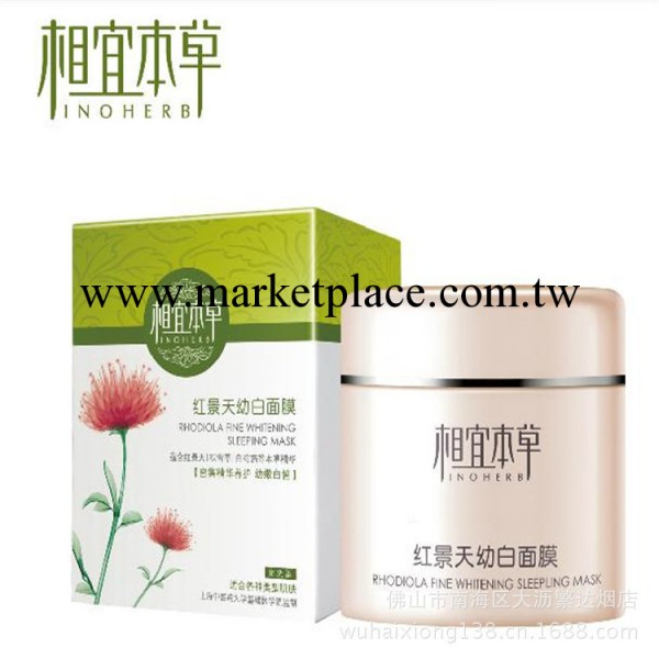 紅景天幼白面膜70g 美白補水免洗型睡眠面膜 一件代發批發・進口・工廠・代買・代購