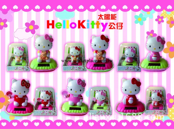 hello kitty太陽能/太陽能禮品加工/新潮禮品公仔訂做工廠,批發,進口,代購