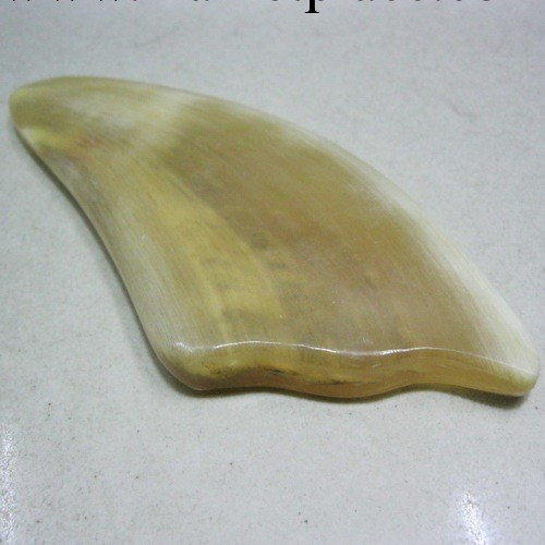 正品天然特大號B類黃牛角三角刮痧板長14.5CM 純牛角刮痧片工廠,批發,進口,代購