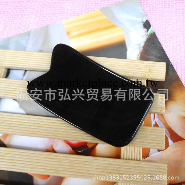 天然黑水牛角四方刮痧板 身體背部刮痧片 瘦腿刮痧板 全身刮痧工廠,批發,進口,代購