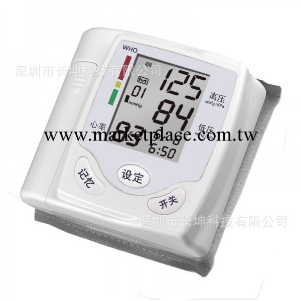 長坤 HQ-806新款升級版血壓機手腕式電子血壓計傢用血壓計工廠,批發,進口,代購