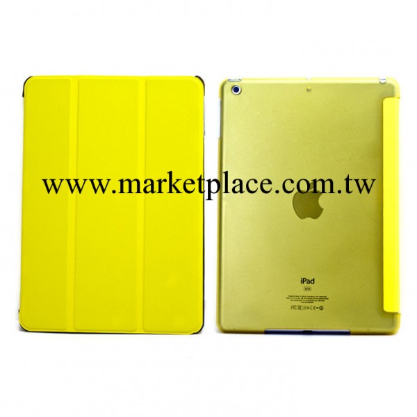 ipad air連身透明底殼休眠皮套 ipad5/ipad air連身智能休眠皮套工廠,批發,進口,代購