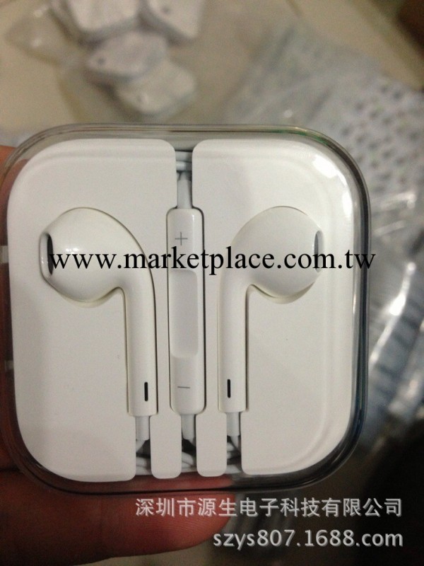 iphone5拆機耳機 iphone5代原裝耳機 蘋果原裝5代線控耳機工廠,批發,進口,代購