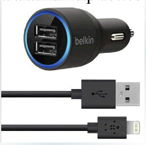 belkin萬能車載充電器 蘋果手機iphone車充 三星小米2A雙usb車充工廠,批發,進口,代購
