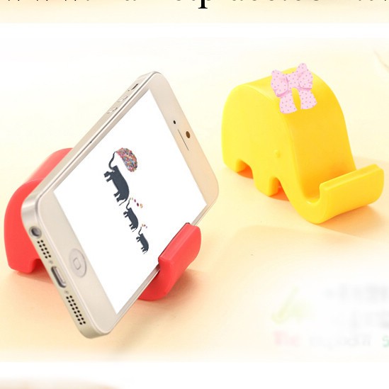 創意禮物大象通用手機座 iphone電影支架底座 可愛卡通擺設擺件工廠,批發,進口,代購