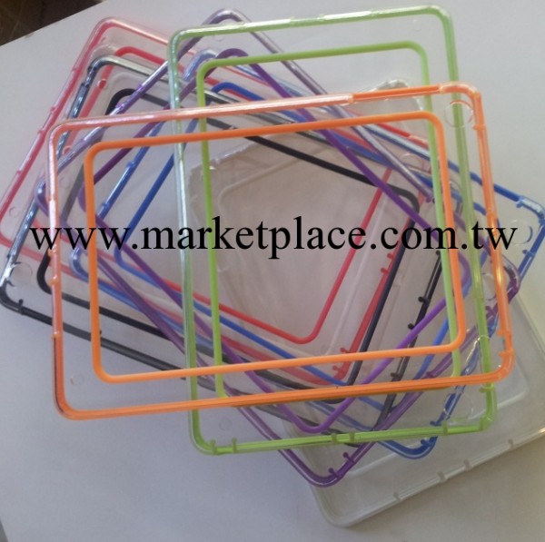 新款ipad mini bumper TPU+PC 邊框 彩色bumper 雙色邊框 信號圈工廠,批發,進口,代購