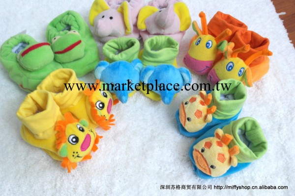 7950-LULABABY原單動物造型響鈴襪套 外貿 嬰兒 用品工廠,批發,進口,代購