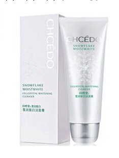 自然+堂雪潤皙白潔面膏110g 洗面奶 美白清潔 補水工廠,批發,進口,代購