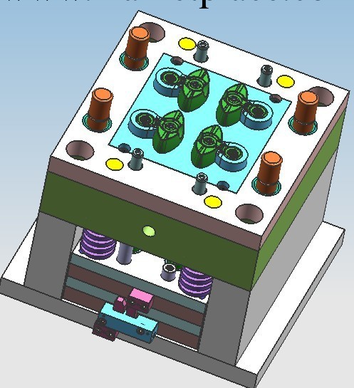 上海展欣箱包配件扣具註塑開模 箱包配件註塑加工 塑料模具開模工廠,批發,進口,代購