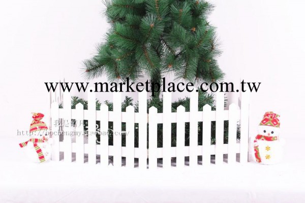 聖誕柵欄田園風格木柵欄 婚慶佈置 白色柵欄韓式 聖誕樹圍欄護欄工廠,批發,進口,代購