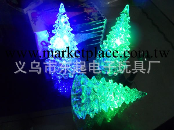 閃光聖誕樹 發光水晶聖誕樹 創意禮物聖誕節禮品酒吧地攤玩具批發工廠,批發,進口,代購