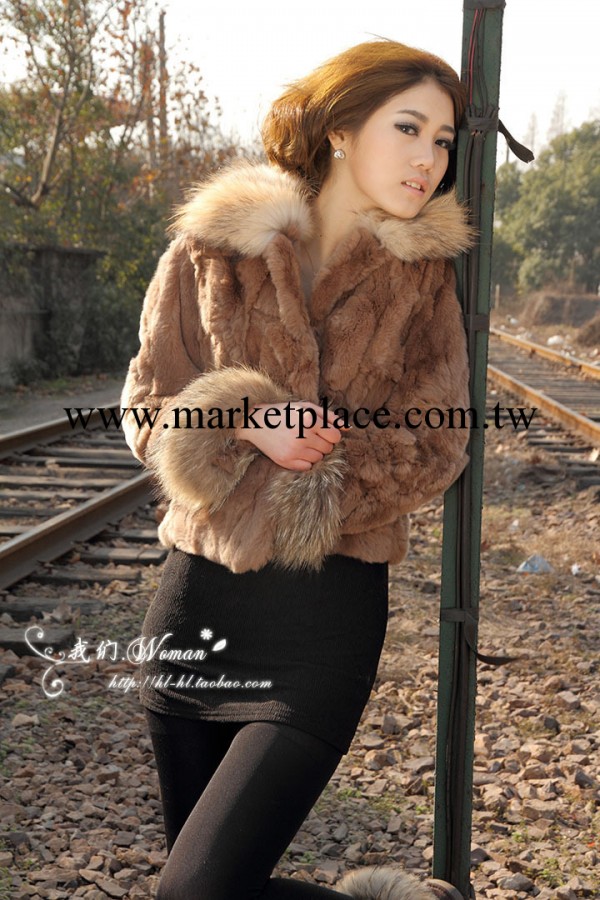 歐韓clothing外貿速賣代批發仿獺兔毛貉子毛領皮草ebaySMT sell工廠,批發,進口,代購