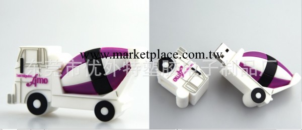 OEM優盤 創意贈品優盤 3D攪拌車隨身碟 紀念品工廠,批發,進口,代購