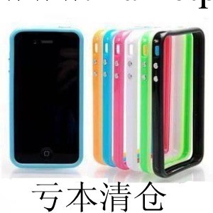 手機殼Bumper信號圈 iPhone4手機殼 彩色信號邊框 蘋果手機殼 邊工廠,批發,進口,代購