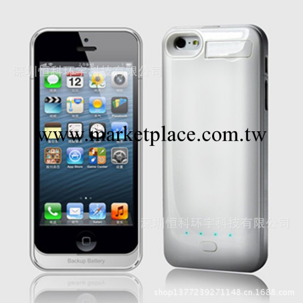 蘋果5/5s背夾電池iphone5/5s背夾電源2800毫安外置電池移動電源工廠,批發,進口,代購