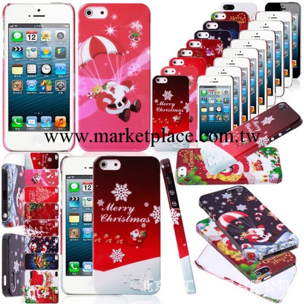 廠傢 聖誕禮物 蘋果4代聖誕樹手機殼 iphone4S手機保護套 PC硬殼工廠,批發,進口,代購