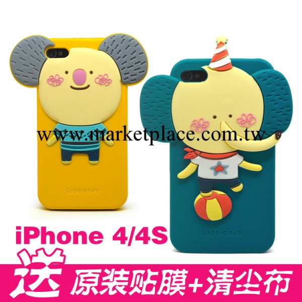 蘋果4S手機殼正品羅馬尼 iPhone4手機殼 韓國ROMANE套矽膠套軟殼工廠,批發,進口,代購