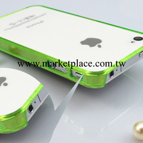 超薄邊框 超薄透明 蘋果iphone4/4s手機殼 手機邊框 手機保護套工廠,批發,進口,代購