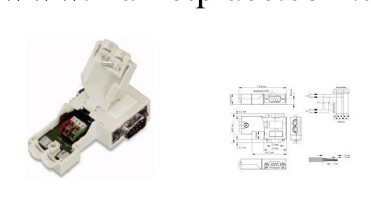 原裝萬可WAGO 750-972 PROFIBUS 現場總線連接器 最低價工廠,批發,進口,代購