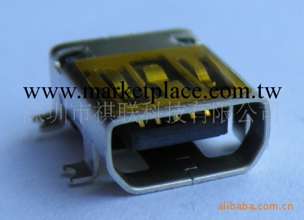 Mini USB10pinSMT+SMT手機連接器工廠,批發,進口,代購