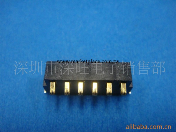 供應6P 電池連接器工廠,批發,進口,代購