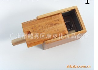 手柄雙柱艾炙箱艾絨盒 雙孔溫灸盒 雙孔竹盒艾灸器工廠,批發,進口,代購
