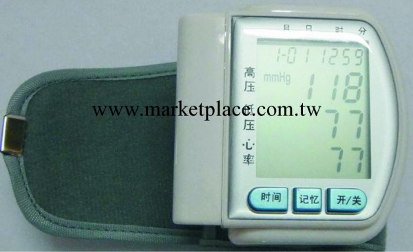 廠傢批發血壓計 傢用醫用電子血壓計 手腕式血壓機 中英文血壓表工廠,批發,進口,代購