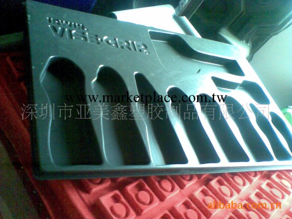 膠料皮紋厚片吸塑托盤，厚片吸塑制品，真空吸塑件加工工廠,批發,進口,代購