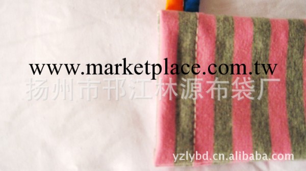 專業生產加工紅綠條紋全棉手機袋，旅遊用品袋，無紡佈袋工廠,批發,進口,代購