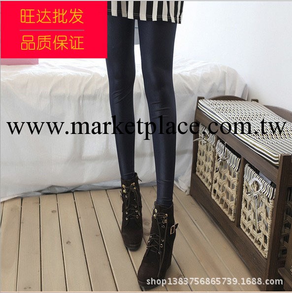 精品塗層防皮七分/九分內搭褲 秋冬新款 亞光薄靴褲 修身顯瘦百搭工廠,批發,進口,代購