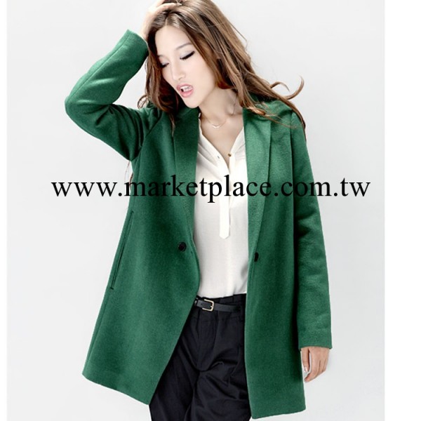 意大利品牌原單女式寬松休閒小西裝中長款外套 LD51069工廠,批發,進口,代購